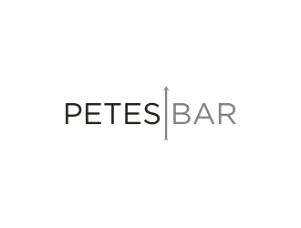 Petes Bar logo design by bricton