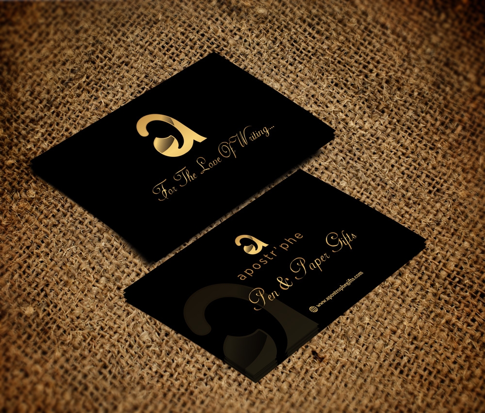 Apostrphe logo design by grea8design