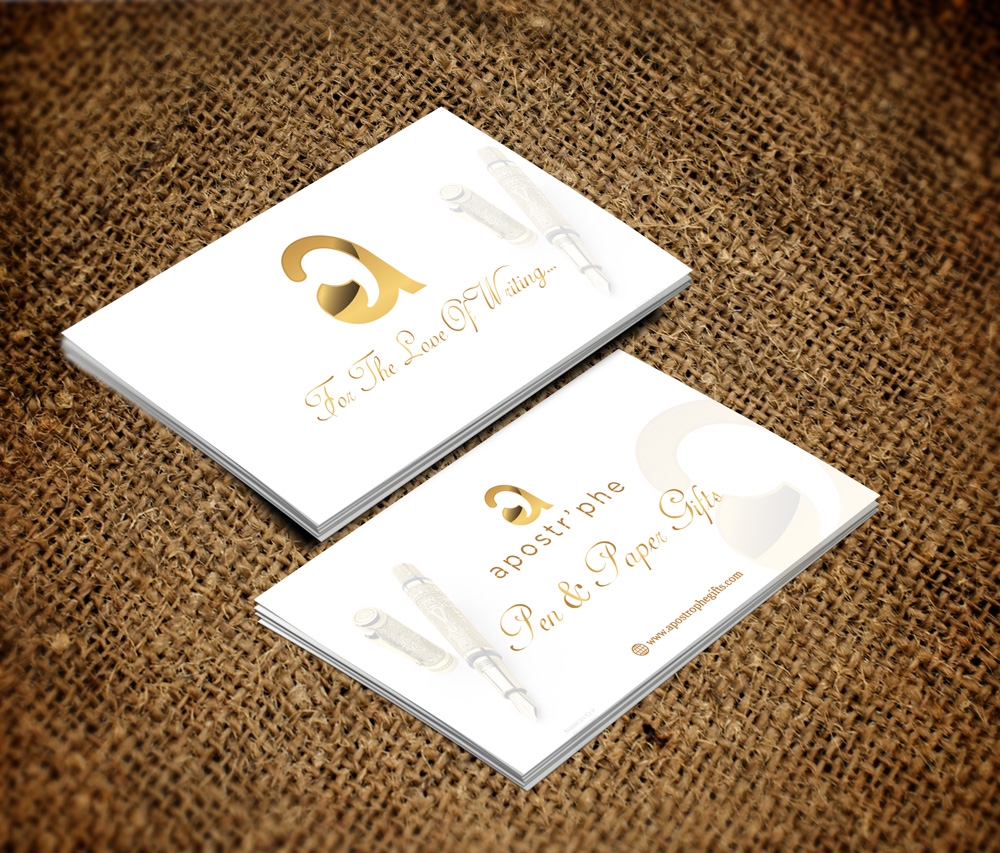 Apostrphe logo design by grea8design