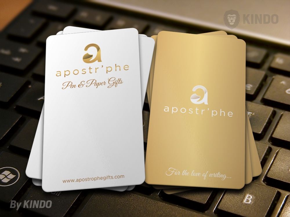 Apostrphe logo design by Kindo