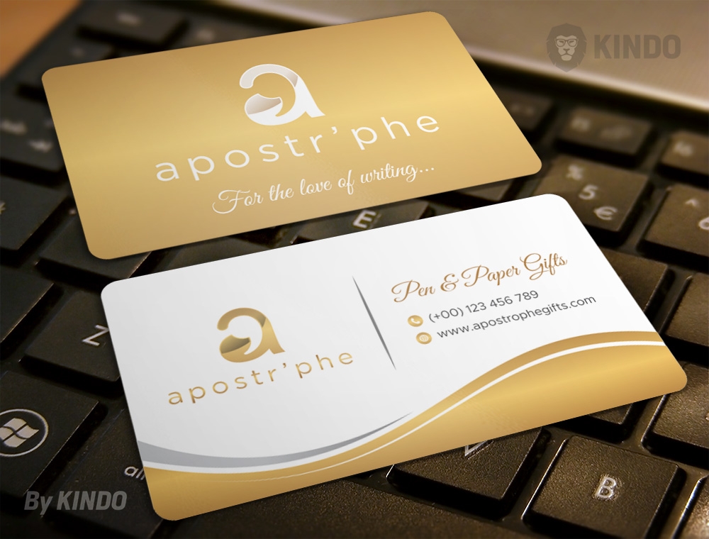 Apostrphe logo design by Kindo