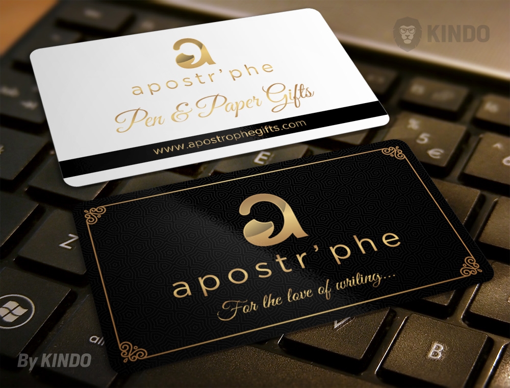 Apostrphe logo design by Kindo