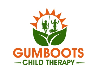Gumboots Child Therapy logo design by PMG
