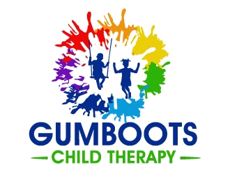 Gumboots Child Therapy logo design by PMG