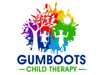 Gumboots Child Therapy logo design by PMG