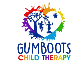 Gumboots Child Therapy logo design by PMG