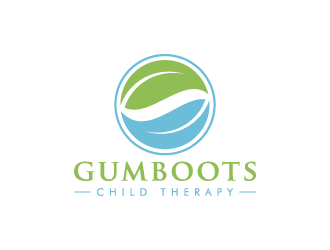 Gumboots Child Therapy logo design by pencilhand