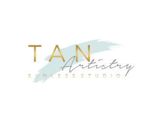 Tan Artistry | Sunless Studio logo design by asyqh