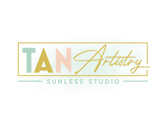 Tan Artistry | Sunless Studio logo design by done
