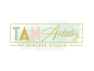 Tan Artistry | Sunless Studio logo design by done