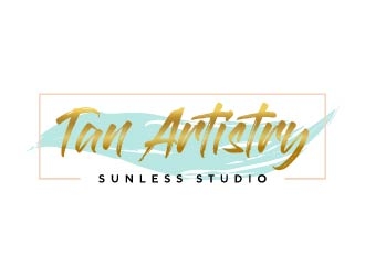 Tan Artistry | Sunless Studio logo design by maserik