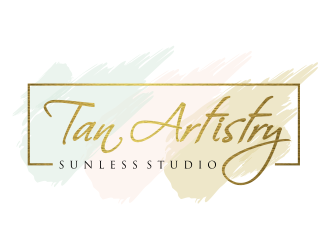 Tan Artistry | Sunless Studio logo design by mutafailan