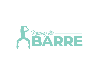Raising the Barre logo design by mutafailan