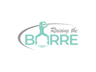 Raising the Barre logo design by mutafailan