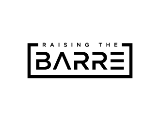 Raising the Barre logo design by denfransko