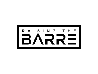 Raising the Barre logo design by denfransko