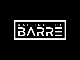 Raising the Barre logo design by denfransko