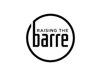 Raising the Barre logo design by denfransko