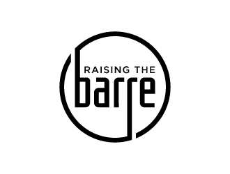 Raising the Barre logo design by denfransko