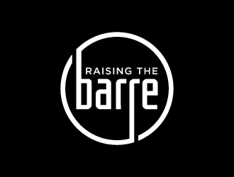 Raising the Barre logo design by denfransko