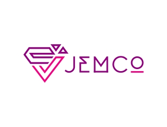 Logo: JemCo short for The Jem Code logo design by Mbezz
