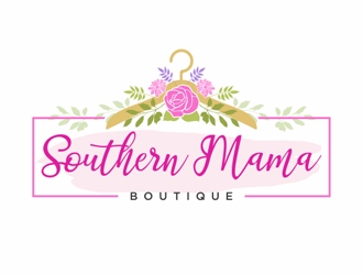 Southern Mama Boutique logo design by Abril