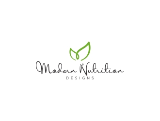Modern Nutrition Designs logo design by CreativeKiller