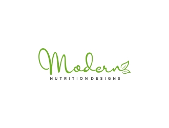 Modern Nutrition Designs logo design by CreativeKiller