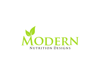 Modern Nutrition Designs logo design by y7ce