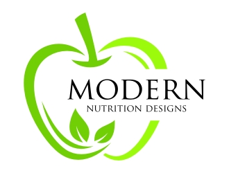 Modern Nutrition Designs logo design by jetzu