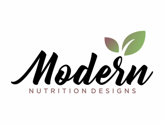 Modern Nutrition Designs logo design by Mahrein