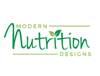 Modern Nutrition Designs logo design by gilkkj