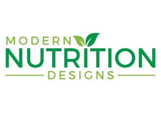 Modern Nutrition Designs logo design by gilkkj