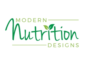Modern Nutrition Designs logo design by gilkkj