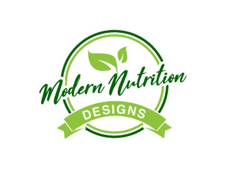 Modern Nutrition Designs logo design by J0s3Ph