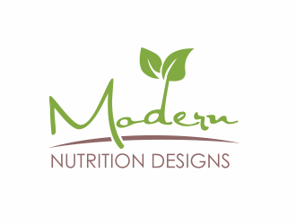 Modern Nutrition Designs logo design by serprimero