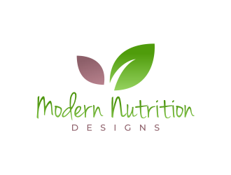 Modern Nutrition Designs logo design by mutafailan