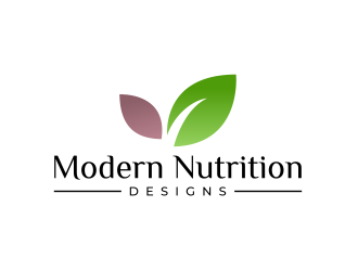 Modern Nutrition Designs logo design by mutafailan