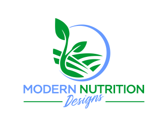 Modern Nutrition Designs logo design by Gwerth