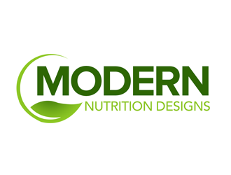 Modern Nutrition Designs logo design by kunejo