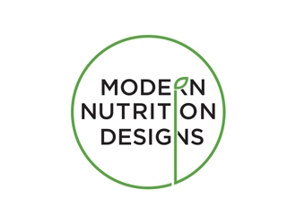 Modern Nutrition Designs logo design by Abril