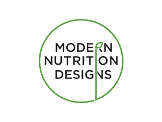 Modern Nutrition Designs logo design by Abril