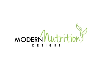Modern Nutrition Designs logo design by avatar
