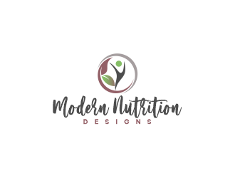 Modern Nutrition Designs logo design by zonpipo1