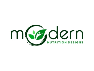 Modern Nutrition Designs logo design by Mbezz