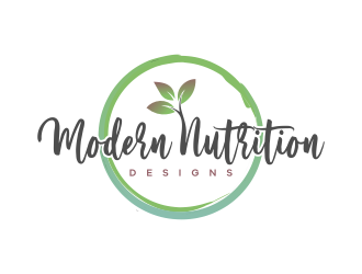 Modern Nutrition Designs logo design by zonpipo1