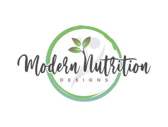 Modern Nutrition Designs logo design by zonpipo1