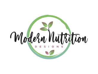 Modern Nutrition Designs logo design by zonpipo1