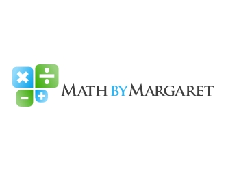 Math by Margaret LLC logo design by shikuru