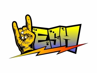Hesh Skating logo design by madjuberkarya